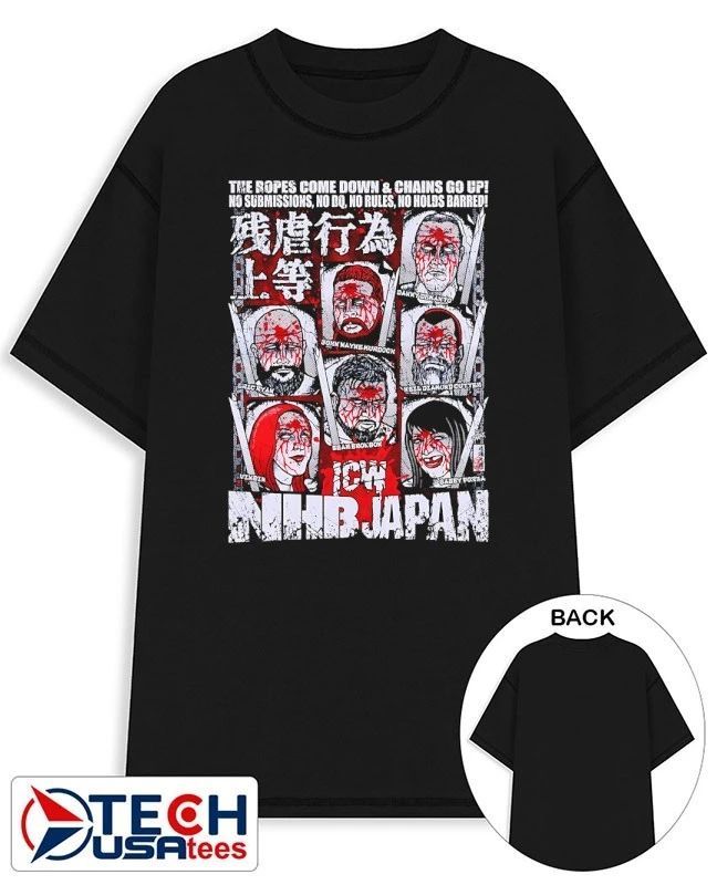 ICW NHB Japan Tour X Sei Ozawa shirt