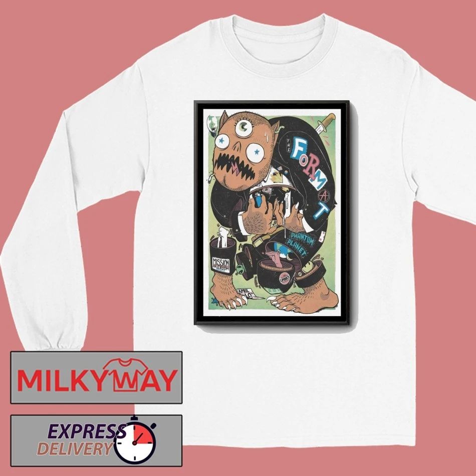 The Format concert Denver, Mission Ballroom, Apr 10, 2026 Poster shirt