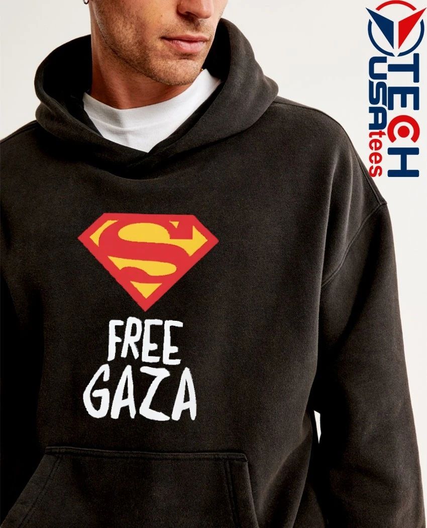 Superman Free Gaza T-shirt