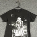 IT Shirt Mens Small Black Short Sleeve Crew Neck Pullover 100% Cotton T Shirt