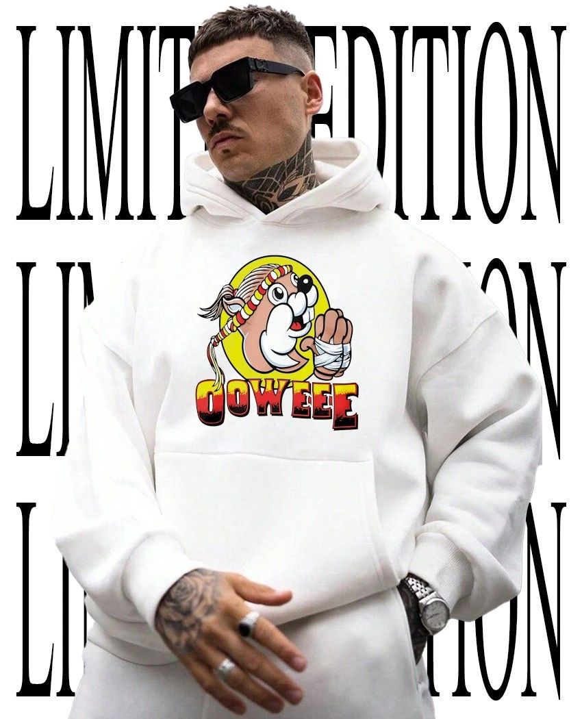 Ooweee x Buc-ee’s Muay Thai beaver fighter mongkol hand wraps tee