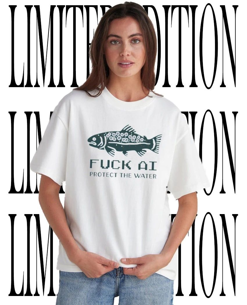 Fck AI protect the water fish shirt