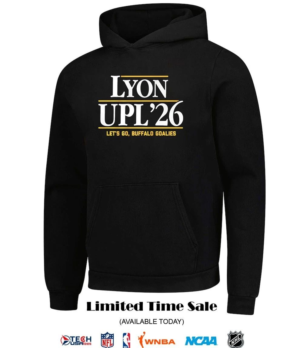 Alex Lyon and Ukko-Pekka Luukkonen Buffalo Sabres 2026 let’s go Buffalo Goalies shirt