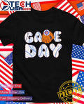 Game Day Chicago Cubs Baseball MLB glove shirt