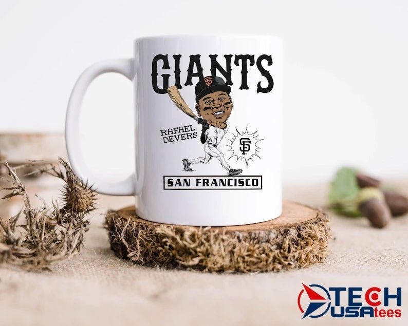 San Francisco Giants Rafael Devers caricature shirt