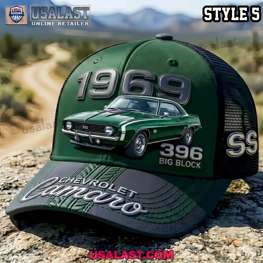 1969 Chevrolet Camaro SS 396 Big Block Trucker Hat