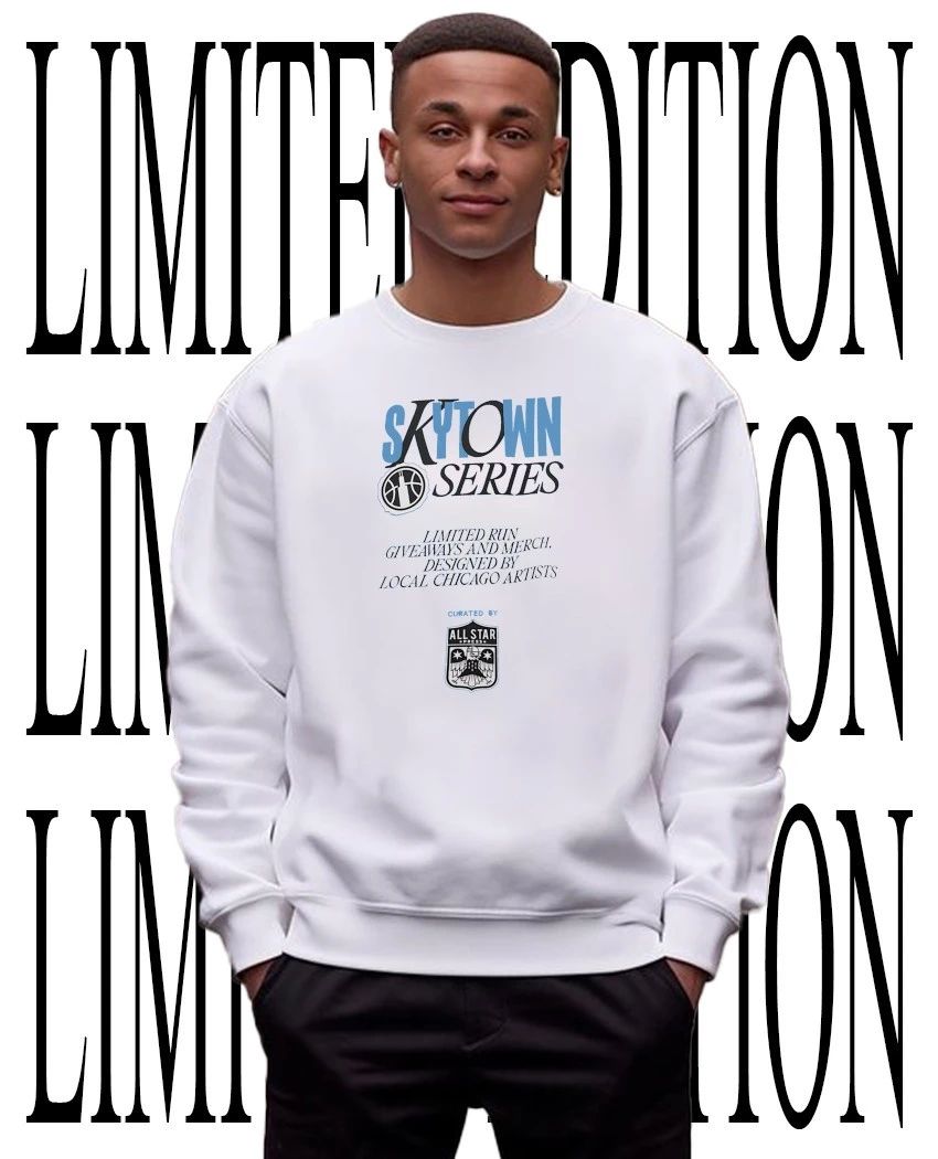 Skytown Series All Star Press Chicago Sky shirt