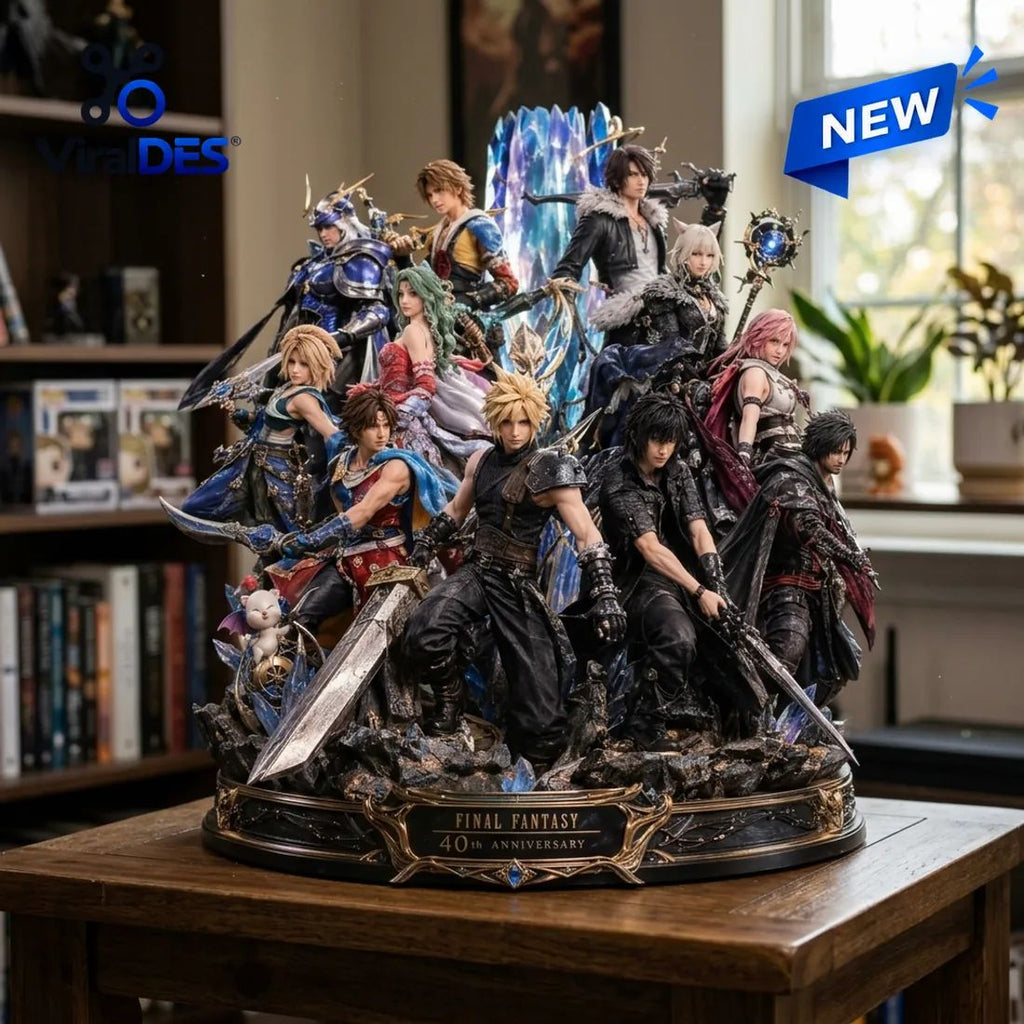 Final Fantasy 40th Anniversary Acrylic Plaque