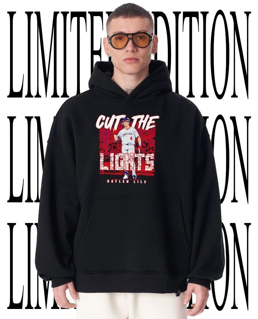 Cut the Lights Daylen Lile Washington Nationals shirt