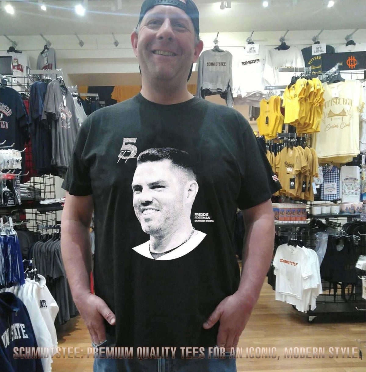 Freddie Freeman Los Angeles Dodgers Lineage Series signature shirt