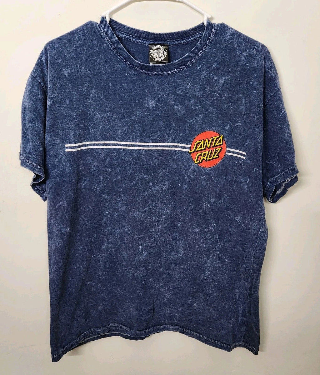 Santa Cruz Skateboards Short Sleeve Graphic Print T-shirt Men's Large 1587