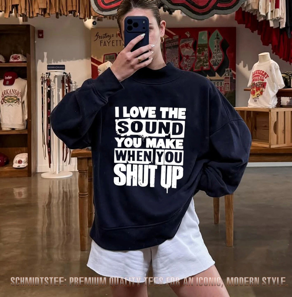 I Love the Sound You Make When You Shut Up shirt