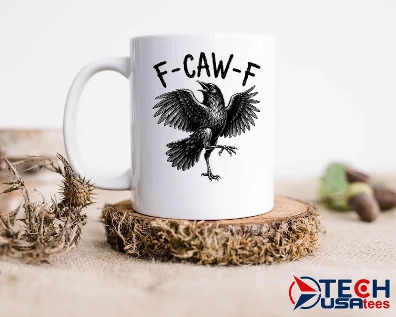 F Caw F Black Crow Joke shirt