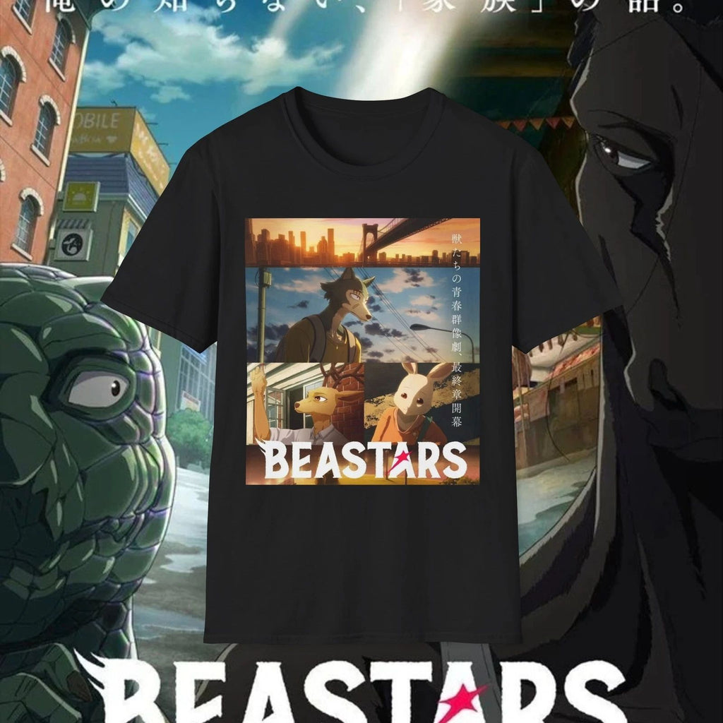 Beastars Season 3 Legoshi Haru Louis Unisex Softstyle T-Shirt