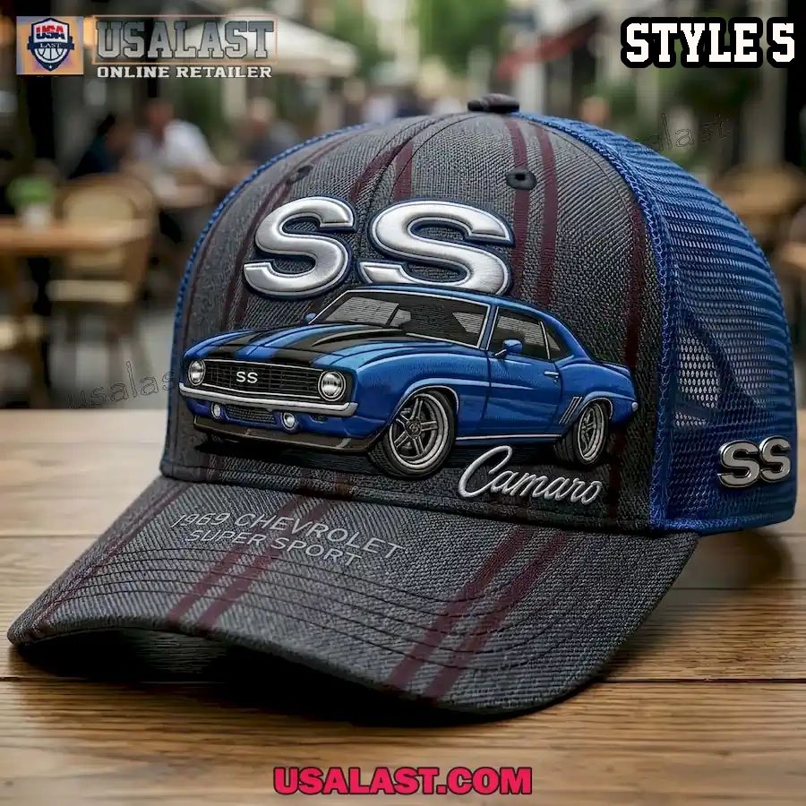 1969 Chevrolet Camaro SS Super Sport Vintage Trucker Hat