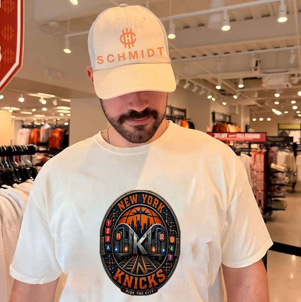 New York Knicks ride the city illustration shirt