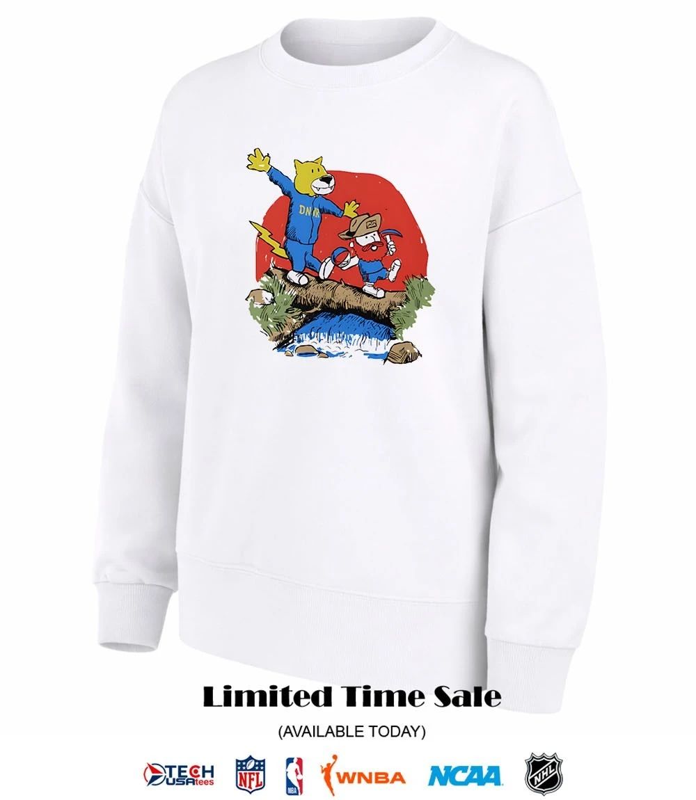 Denver Cartoon Friends x Calvin and Hobbes shirt