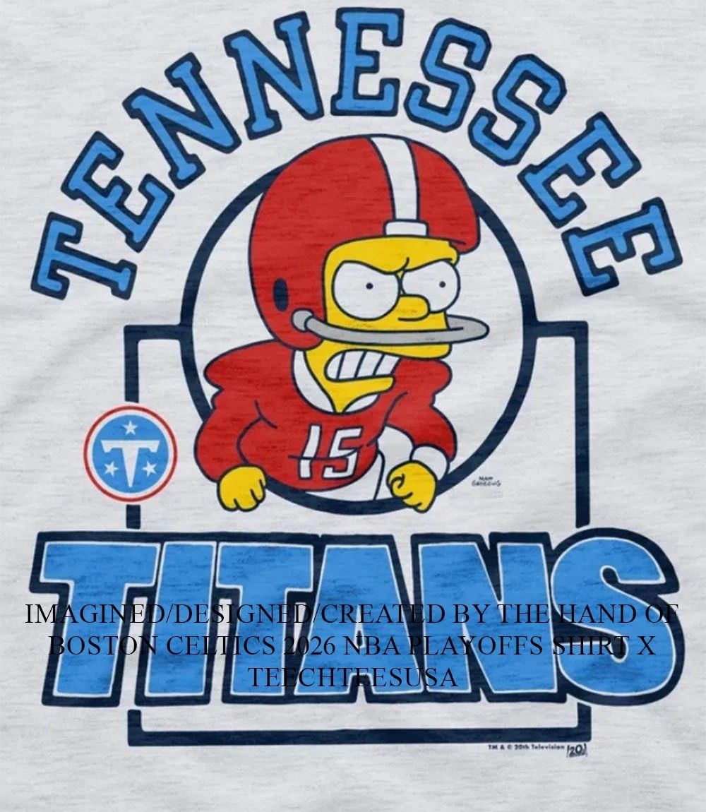 Bart Simpson x Tennessee Titans shirt