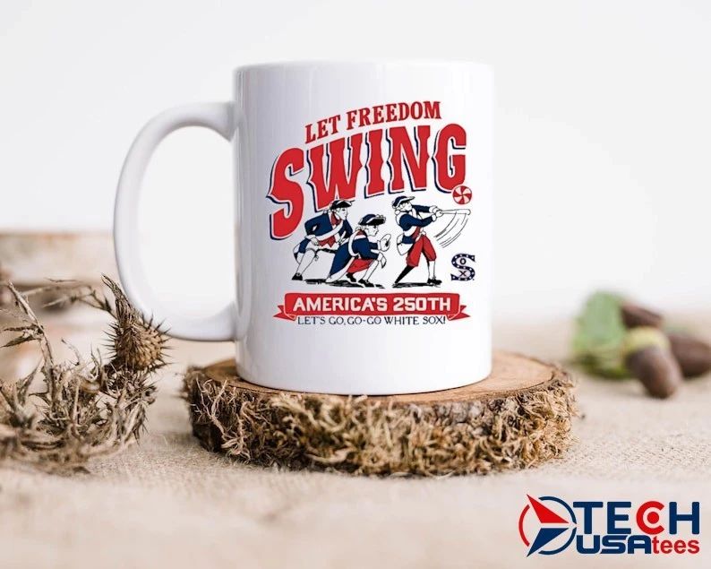 Let Freedom Swing America’s 250th let’s go Co-Co-White Sox shirt