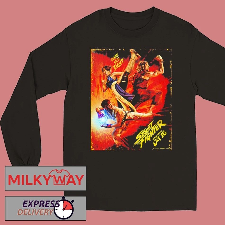 Street Fighter Movie 2026 Ready Set Fight In Theaters October 16 2026 shirt