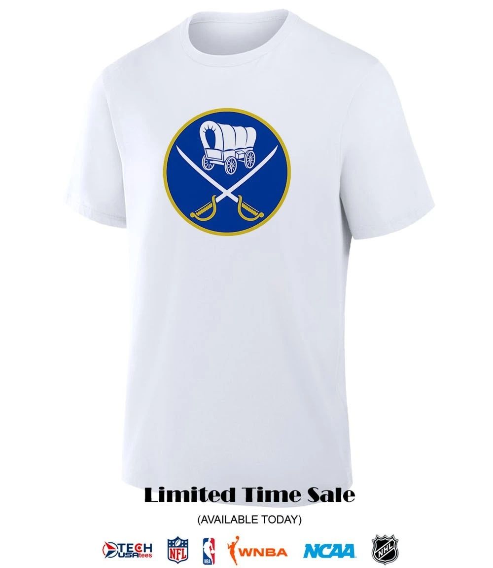 Buffalo is a Wagon Buffalo Sabres Hockey logo shirt