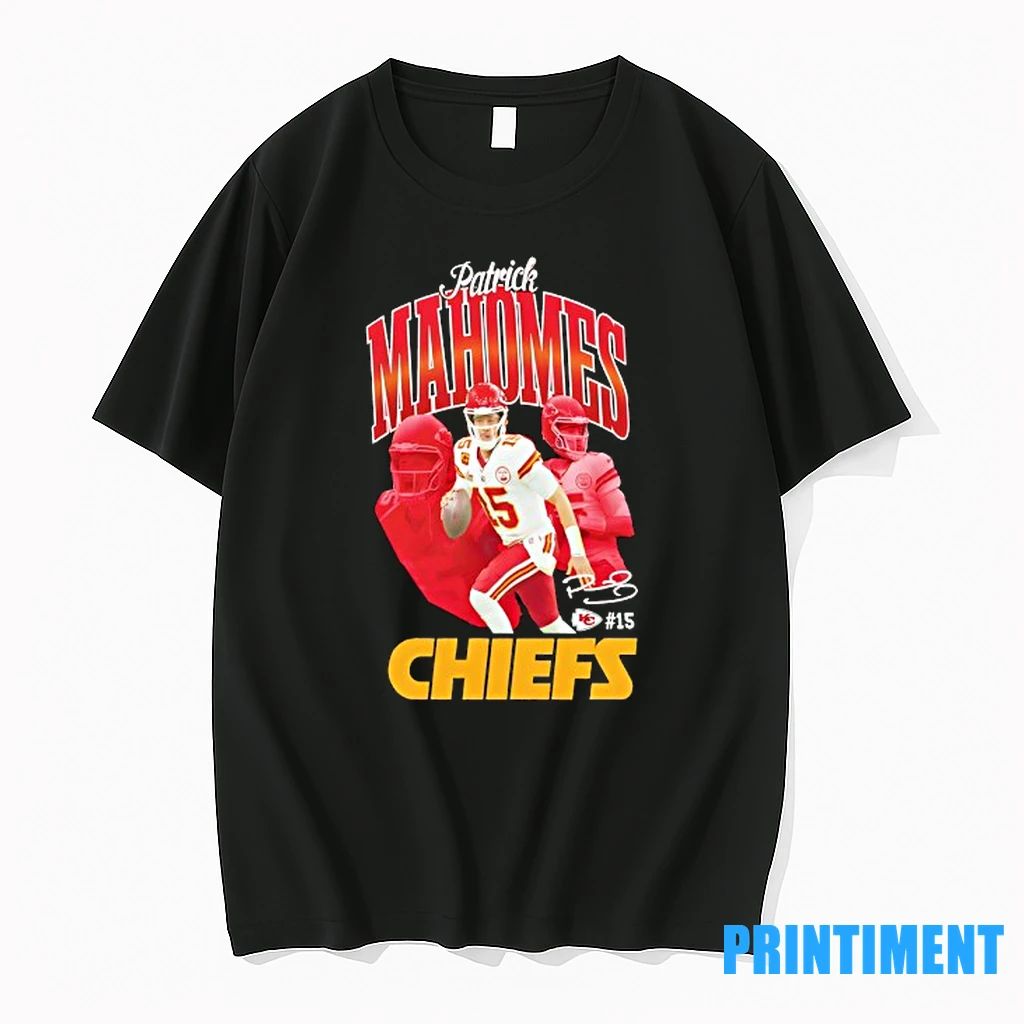 Patrick Mahomes Kansas City Chiefs Signatural Tshirts Sweater