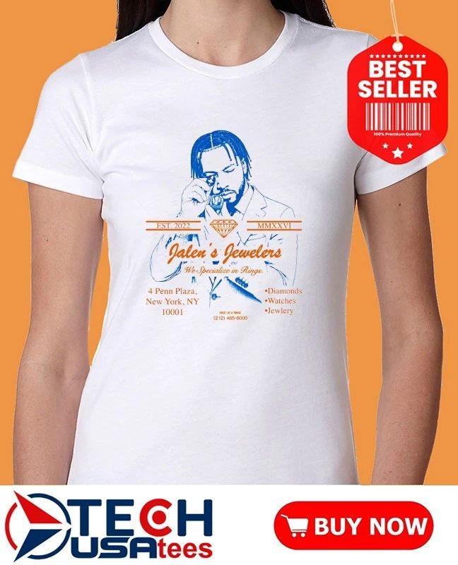 Jalen’s Jewelers we specialize in Rings diamonds watches and jewelry shirt