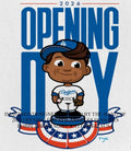 2026 Opening Day Los Angeles Dodgers bobblehead shirt