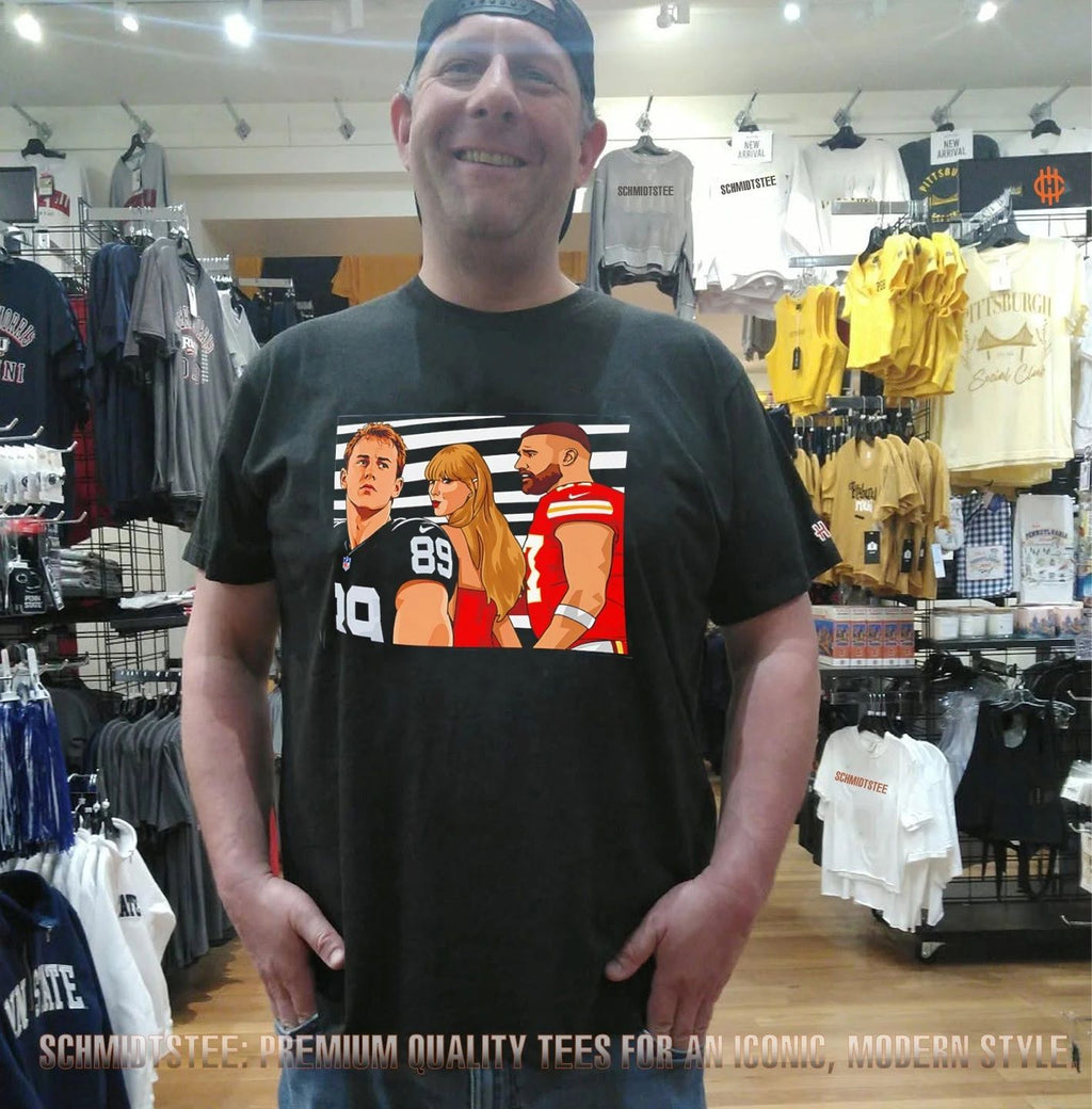 Brock Bowers Better Than Travis Kelce and Taylor Meme shirt