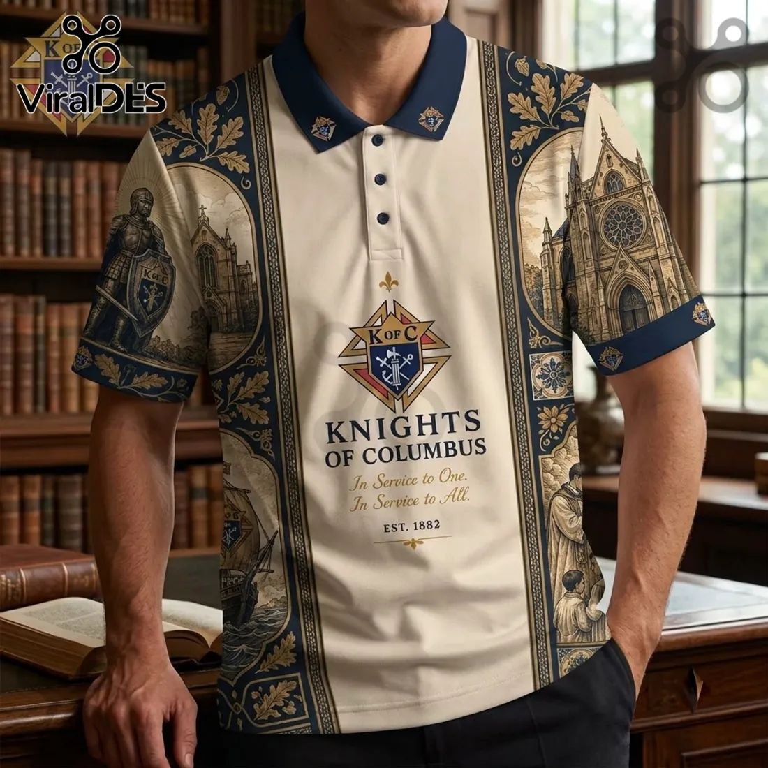 Knights of Columbus Heritage Polo Shirt