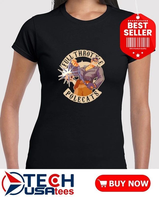 Road Rage Ben full throttle polecats shirt by claygrahamart