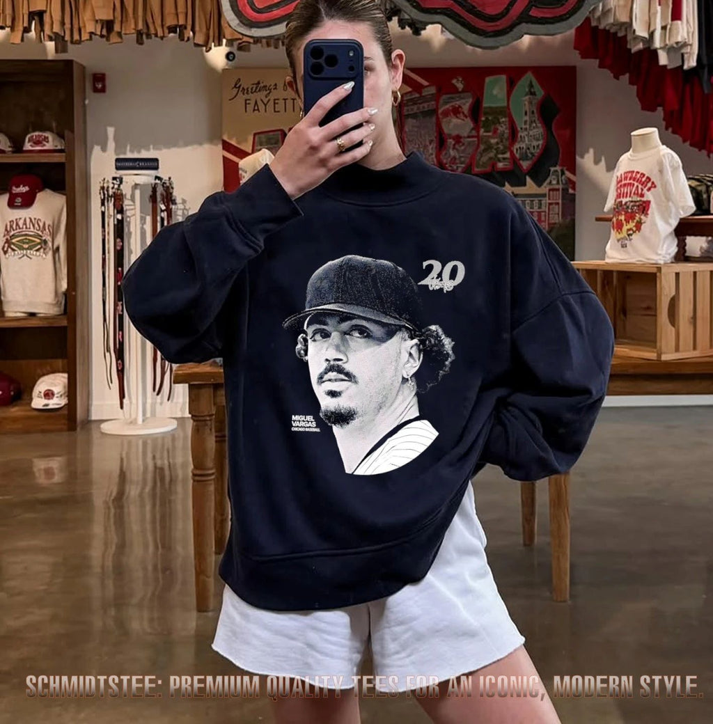 Miguel Vargas Chicago White Sox Lineage Series signature shirt