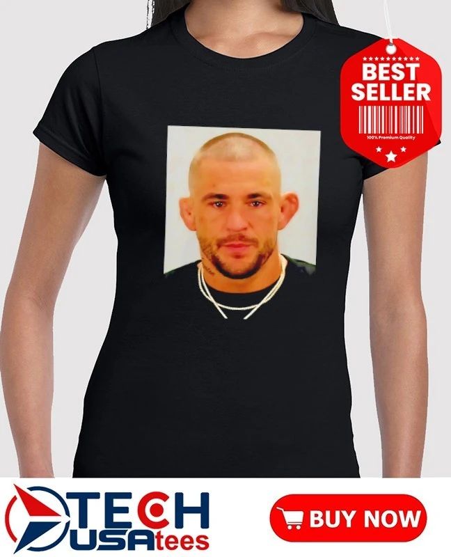 Dustin Poirier mugshot shirt