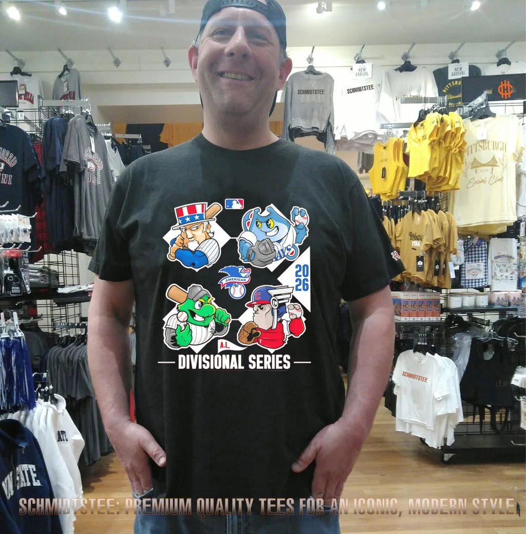2026 American League Divisional Series Baseball Collage shirt