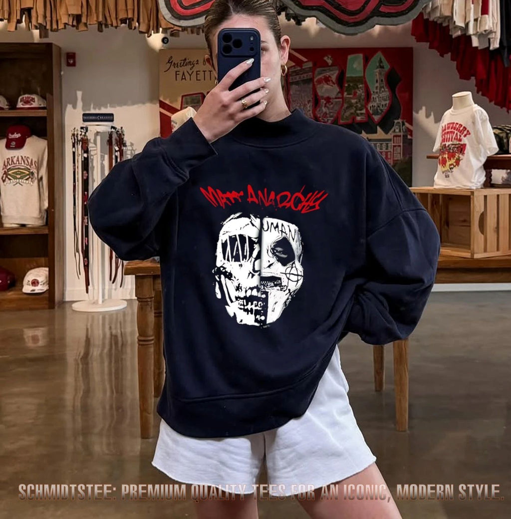 Matt Anarchy Duality Mask shirt