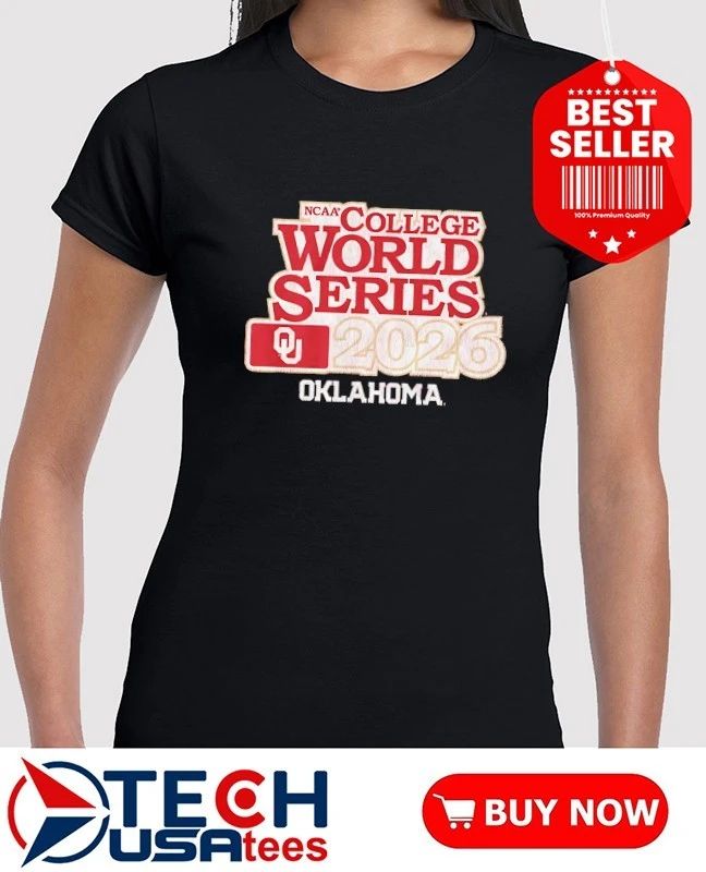 Oklahoma Sooners Baseball 2026 College World Series shirt