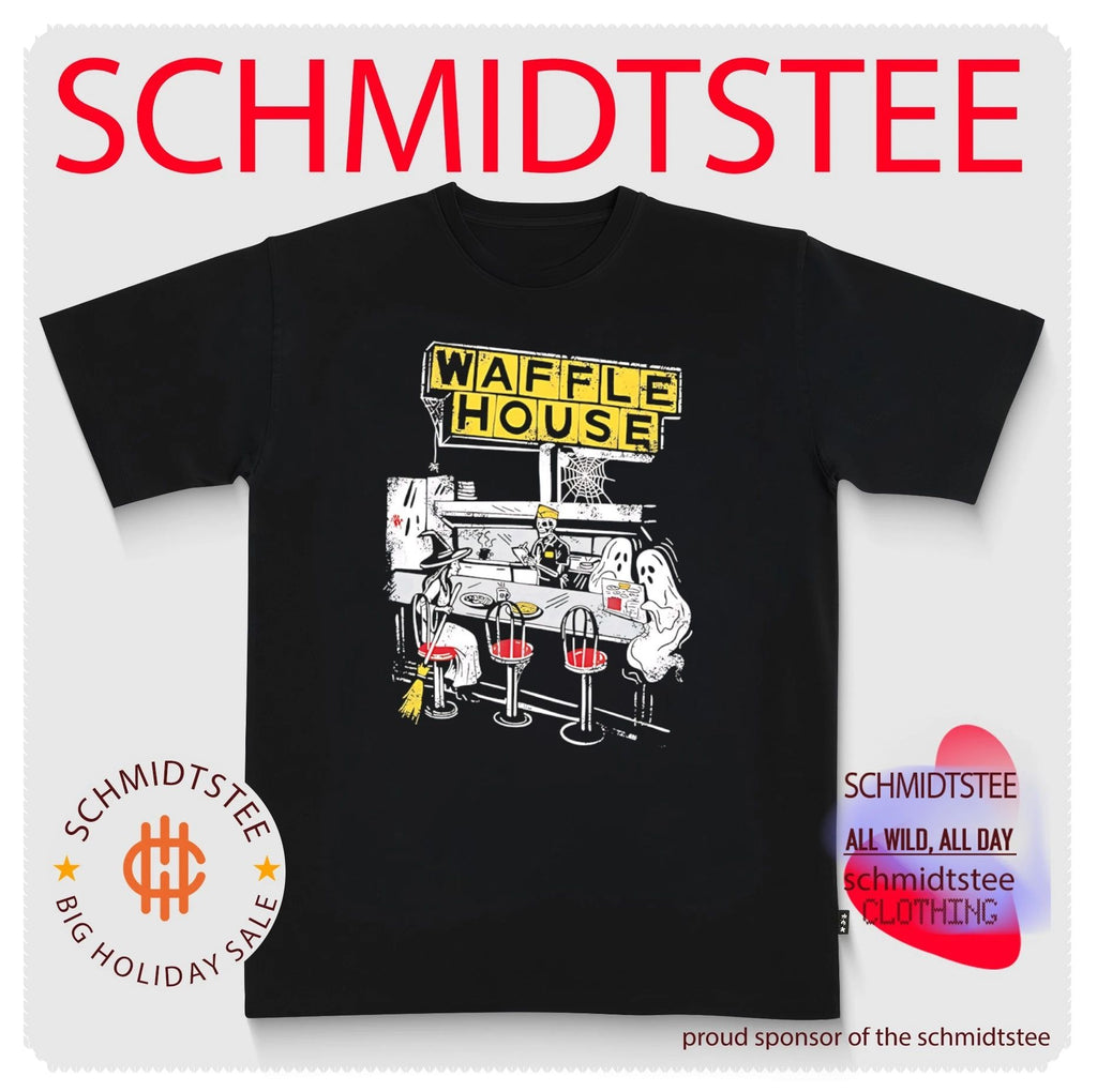Waffle House Graveyard Shift Adult Halloween shirt