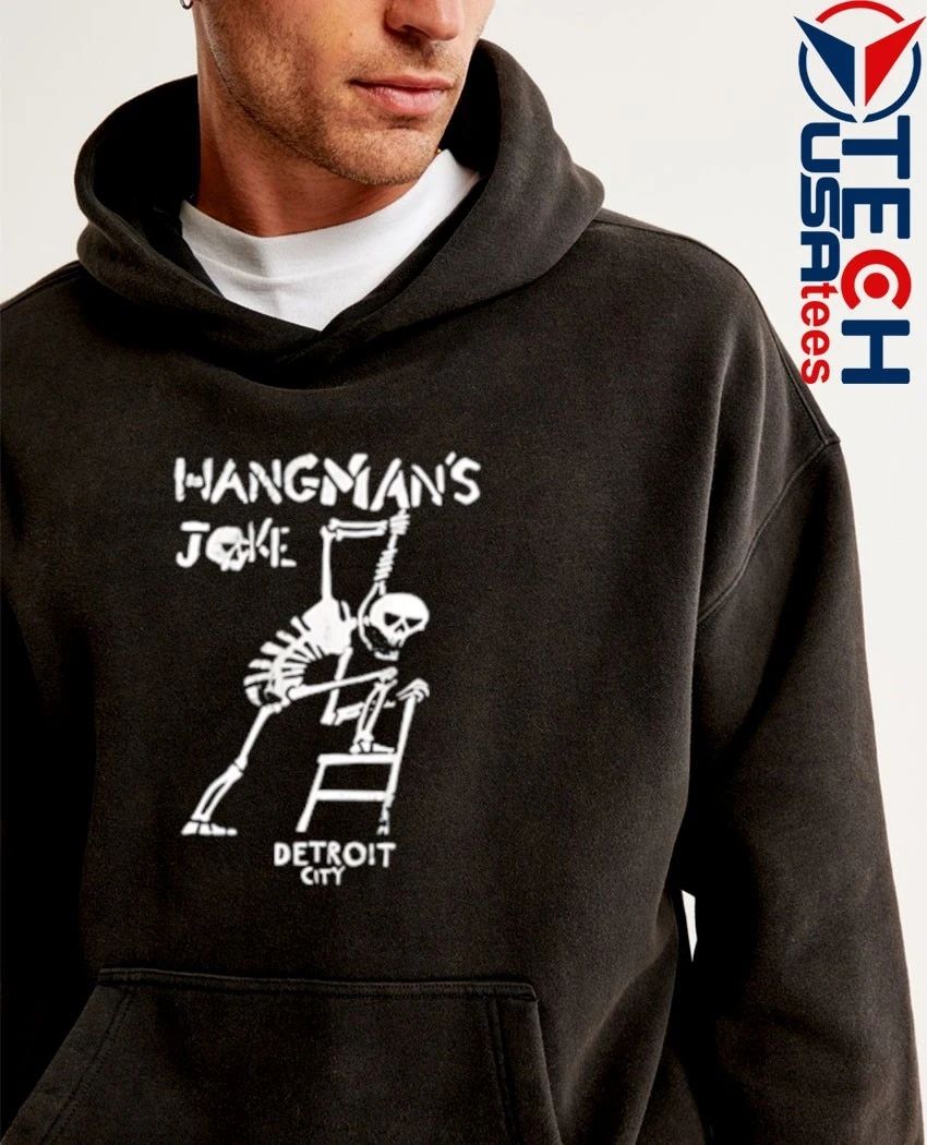 Hangman’s Joke Detroit City skeleton shirt