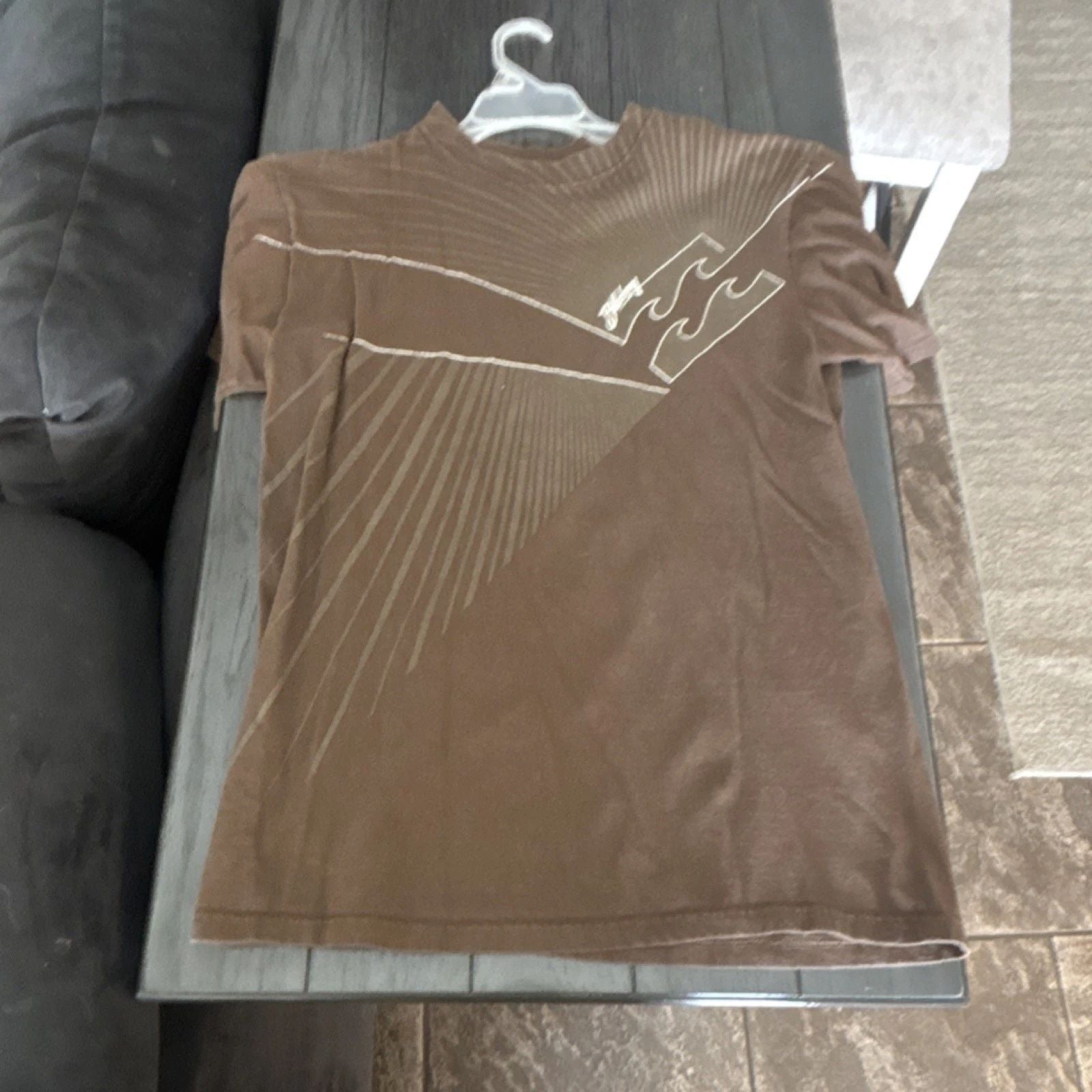 Vintage Billabong y2k Graphic Print Logo surf brand  Short Sleeve Men's Medium