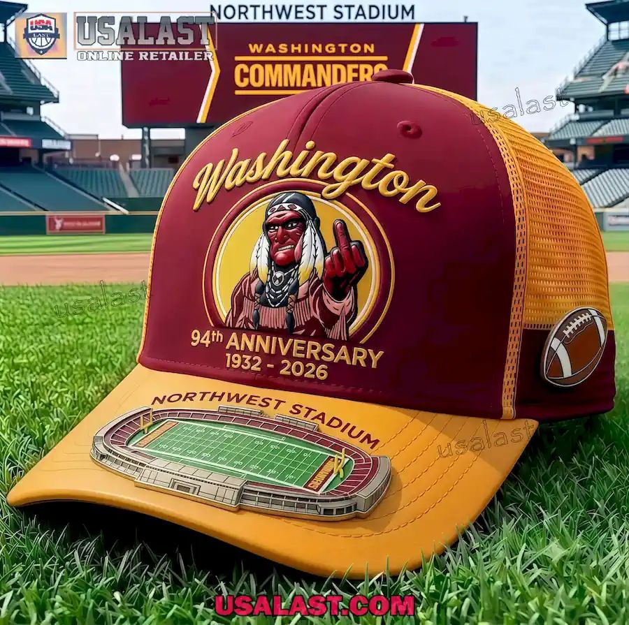 Washington Football 94th Anniversary 1932-2026 Northwest Stadium Trucker Hat