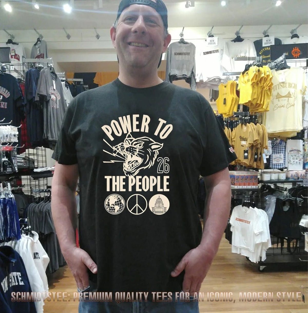 Festival Tiger Power To The People 2026 shirt