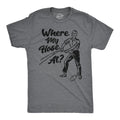 Mens Funny T Shirts Sarcastic Where My Hose At Graphic Novelty Tee for Men