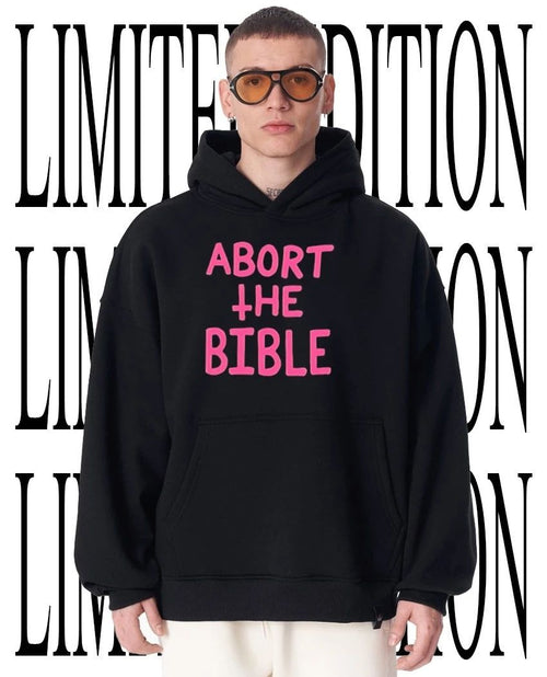 Abort the Bible inverted cross tee