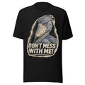 Shoebill Stork Graphic Tee – Intense Bird Illustration, 100% Cotton T-Shirt