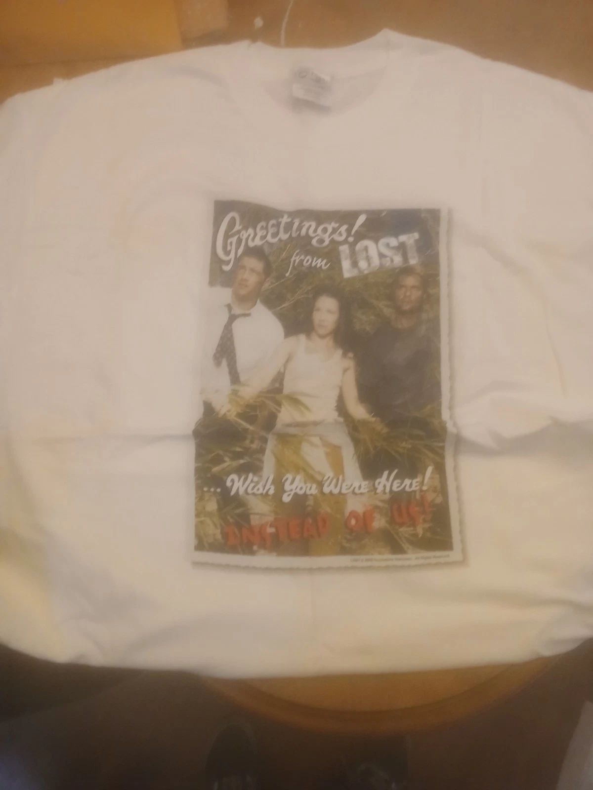 Lost TV Show  T-shirt 2004 rare Vintage XL