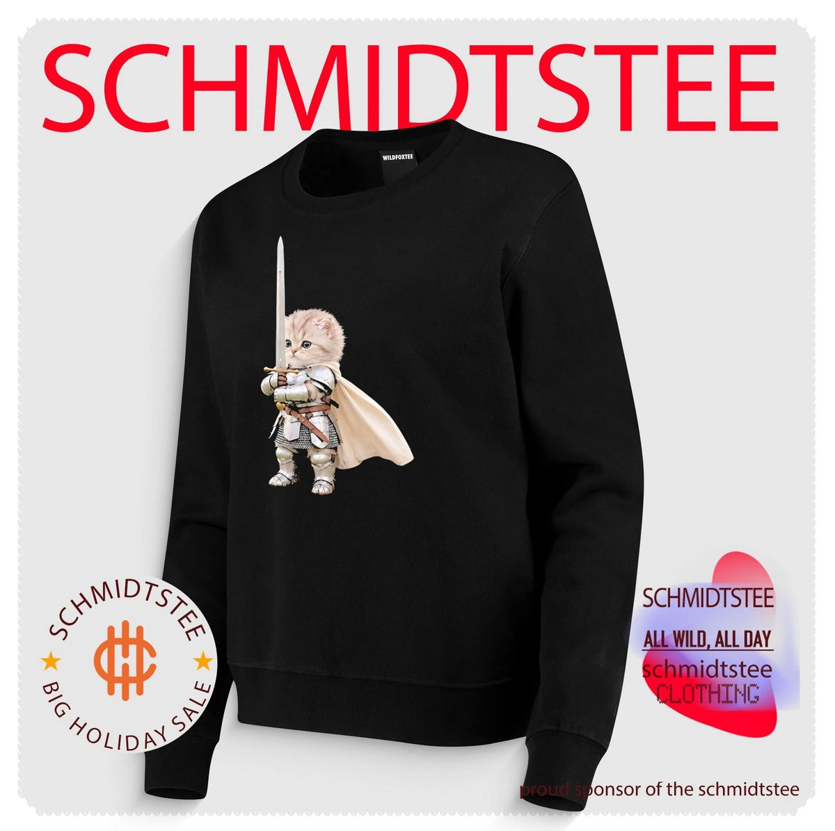 Medieval Cat Knight meme shirt