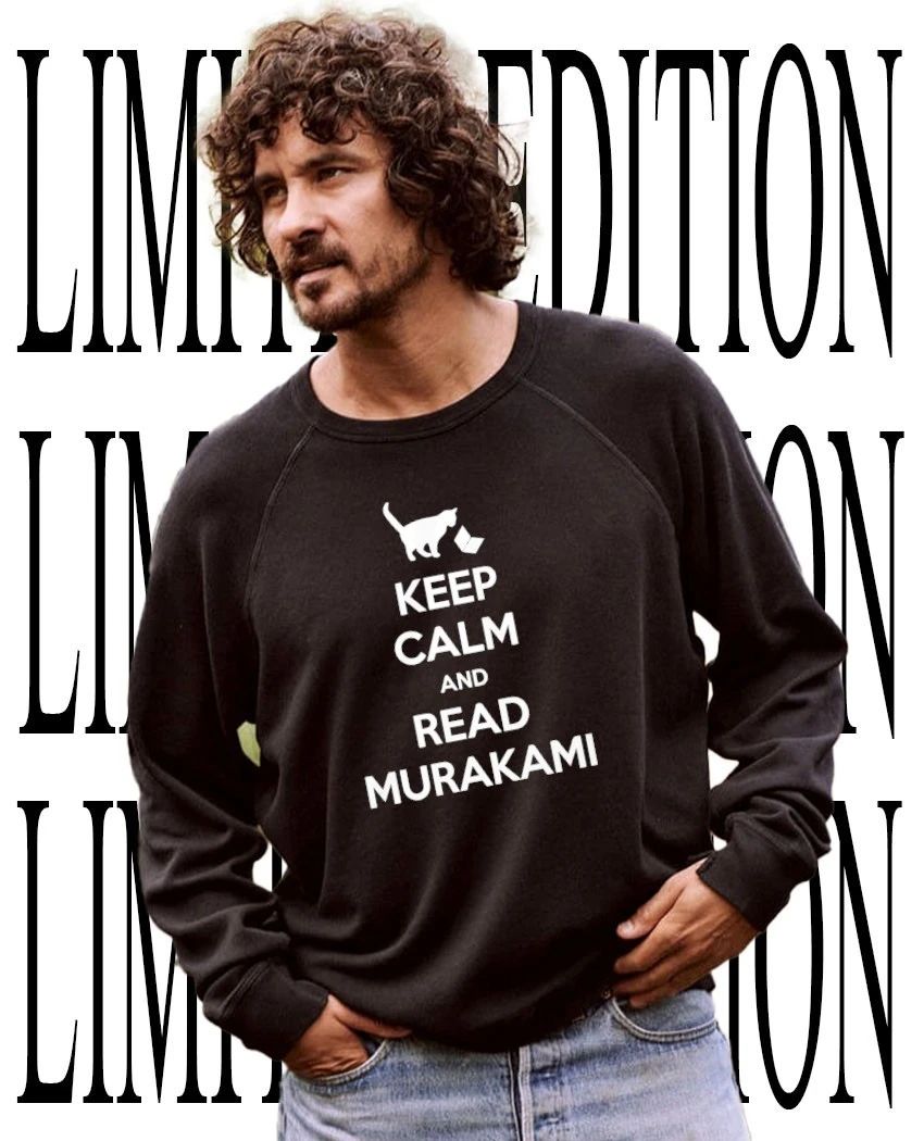 Keep calm and read murakami shirt