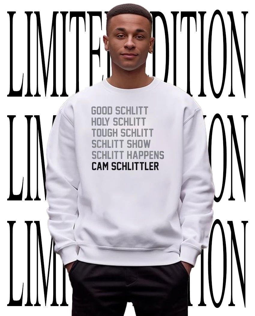Cam Schlittler Schlitt List Good Schlitt Holy Schlittler shirt