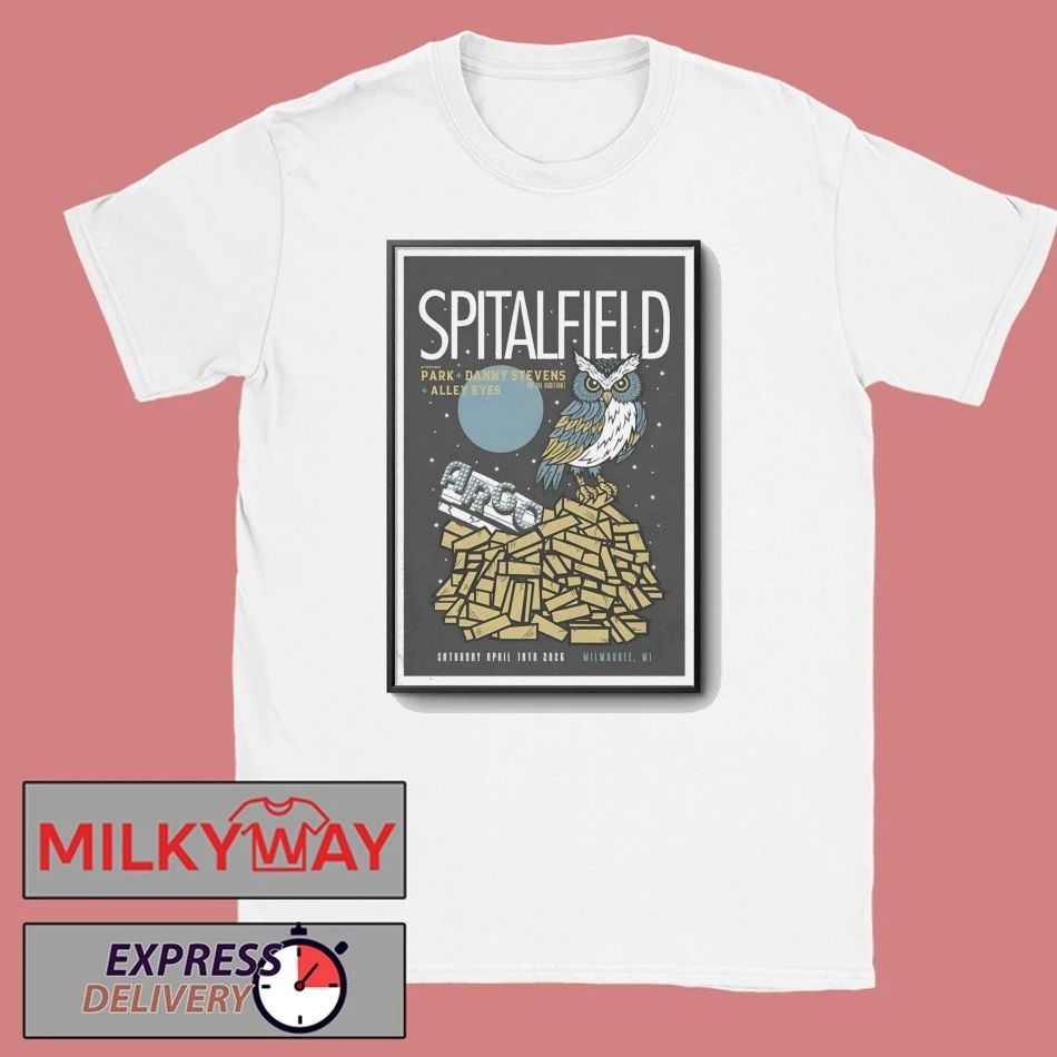 Spitalfield Whitefish Bay WI 4 18 2026 Poster shirt