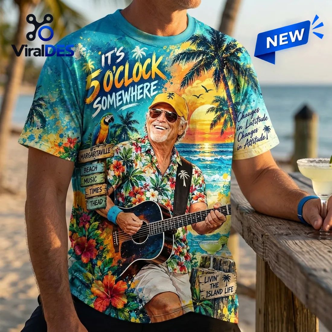 Jimmy Buffett It Is 5 OClock Somewhere Shirt